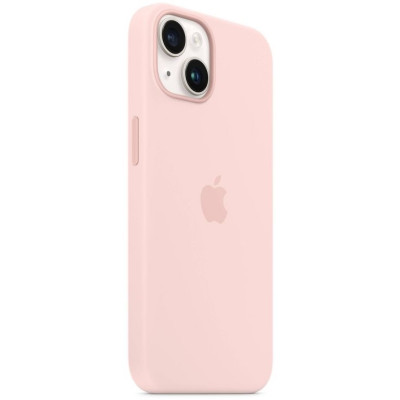 Dėklas iPhone 14 Silicone Case with MagSafe - Chalk Pink-Dėklai-Mobiliųjų telefonų priedai
