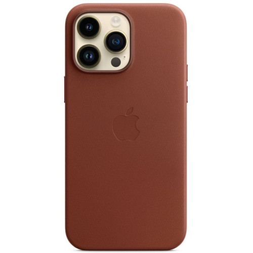 Dėklas Apple iPhone 14 Pro Max Leather Case with MagSafe ­ Umber-Dėklai-Mobiliųjų telefonų