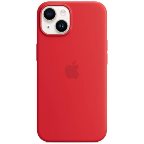 Dėklas Apple iPhone 14 Silicone Case with MagSafe ­ (PRODUCT)RED-Dėklai-Mobiliųjų telefonų