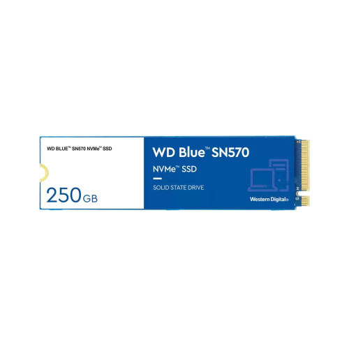 Vidinis SSD WD Blue (M.2 250GB PCIe Gen3)-Standieji diskai-Kompiuterių priedai
