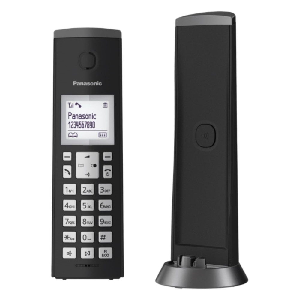 Belaidis telefonas Panasonic Cordless KX-TGK210FXB Black, Caller ID, Wireless connection