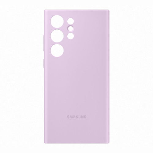 Dėklas PS918TVE Silicone Cover Samsung Galaxy S23 Ultra, Lilac-Dėklai-Mobiliųjų telefonų
