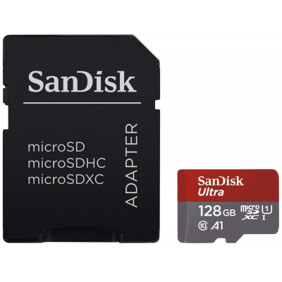 Micro Sd kortelė SDXC 128GB UHS-I/W/A SDSQUAR-128G-GN6MA SANDISK-Atminties