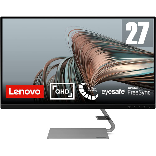 Monitorius Lenovo Q27Q-20 QHD-Monitoriai-Kompiuterių priedai