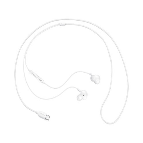 Ausinės Samsung AKG earphones in bag, White-Ausinės-Garso technika