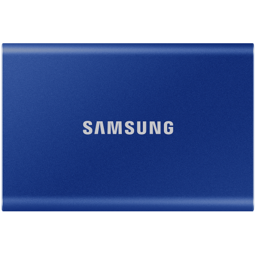 Išorinis SSD MU-PC2T0H/WW Samsung SSD T7 2TB external USB 3.2 Gen 2 metallic Blue-Išoriniai