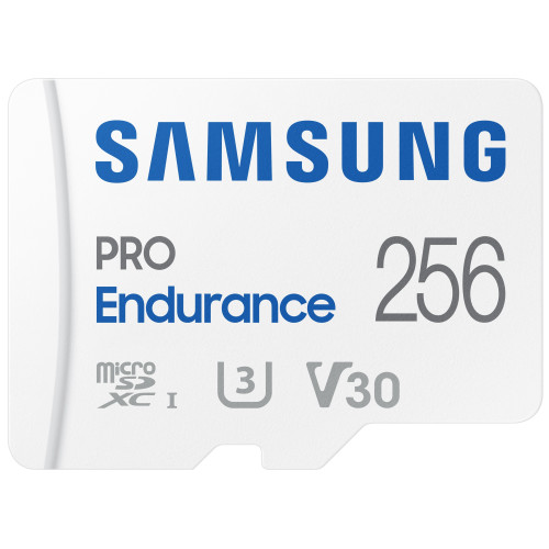Atminties kortelė Samsung MB-MJ256KA/EU MicroSD Memory Card, PRO Endurance, Evo+ Class 10
