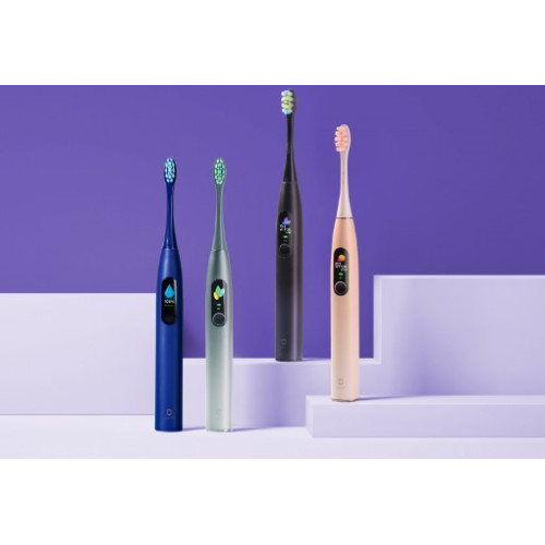 DANTŲ ŠEPETĖLIS Oclean Electric Toothbrush X Pro Blue-Dantų šepetėliai-Dantų šepetėliai ir