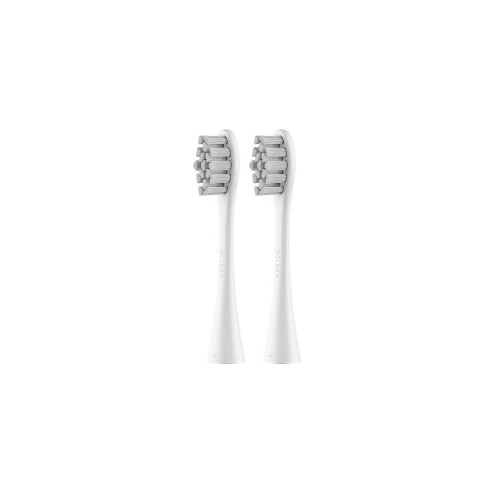 DANTŲ ŠEPETELIO ANTGALIAI Oclean Standard Clean Brush Head W02 White 2 pcs-Dantų šepetėlių