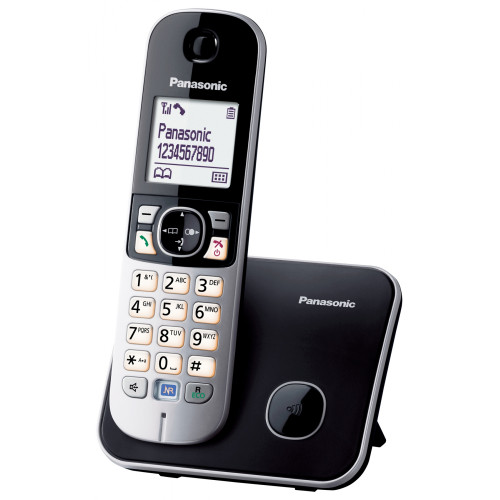 TELEFONAS PANASONIC KX-TG6811FXB-Telefonų aparatai-Mobilieji telefonai