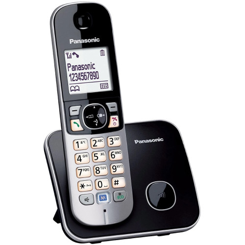 TELEFONAS PANASONIC KX-TG6811FXB-Telefonų aparatai-Mobilieji telefonai