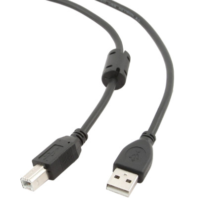 Kabelis Cablexpert CCFB-USB2-AMBM-3M USB 2.0 printer cable 3 m-Kompiuteriniai