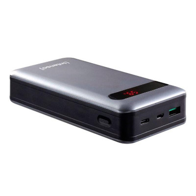 Išorinė baterija POWER BANK USB 20000MAH QC3.0 ANTHRACITE PD20000 INTENSO-Išorinės
