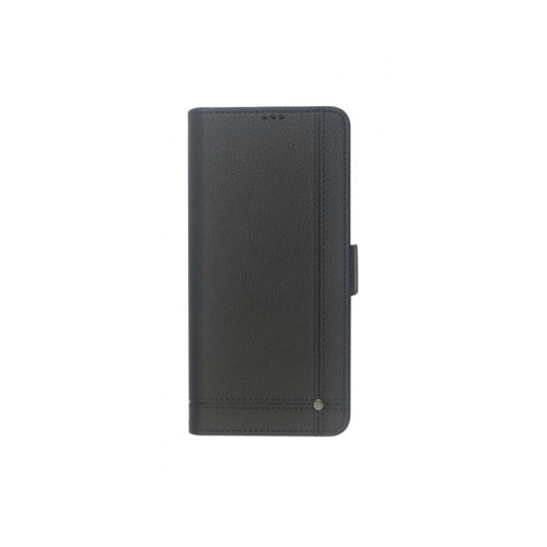 Dėklas JM Stich Flip cover for Samsung Galaxy A34, Black-Dėklai-Mobiliųjų telefonų priedai