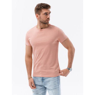 Rožiniai marškinėliai Gomer-Vienspalviai marškinėliai-Marškinėliai