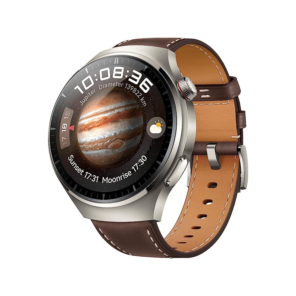 Išmanusis laikrodis HUAWEI WATCH 4 Pro (Dark Brown Stainless Steel Case), Medes-L19L-Android
