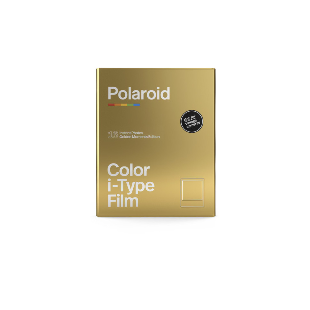 POLAROID I-TYPE COLOR FILM GOLDEN MOMENTS 2-PACK-Fotoplokštelės momentiniams