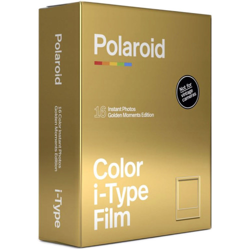 POLAROID I-TYPE COLOR FILM GOLDEN MOMENTS 2-PACK-Fotoplokštelės momentiniams