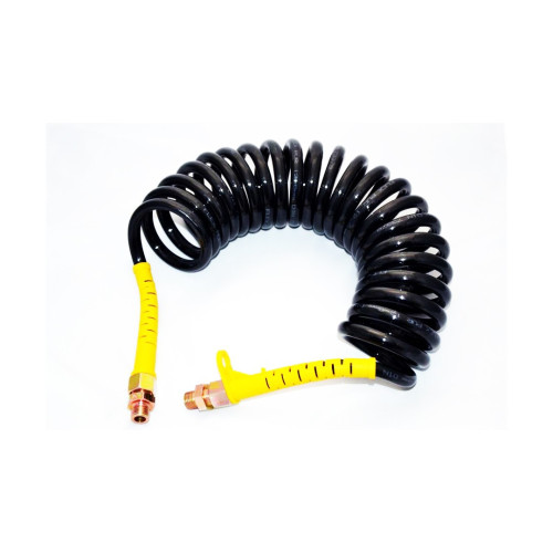 Spiralinis pneumo kabelis Poliuretanas M16 5,5m-Kabeliai, elektros lizdai-Sunkvežimiams