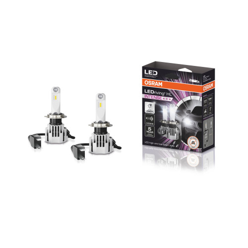 LED OSRAM H7 H18 lemputės LEDriving® HL| Intense +350%-Lemputės 24V-Sunkvežimiams