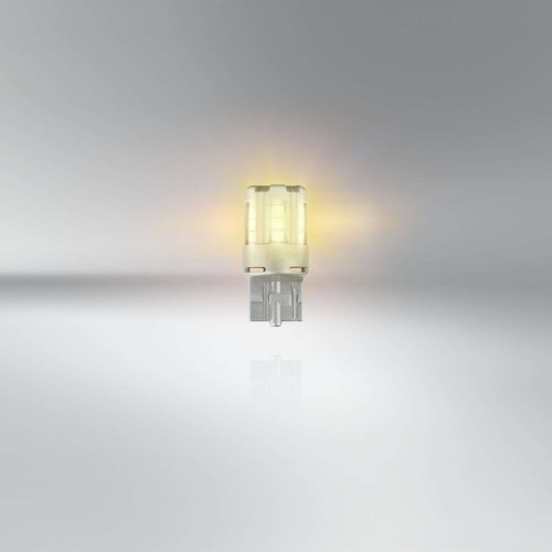 LED OSRAM lemputė WY21W 12V W3x16d geltona | 7705YE-02B-LED komplektai-Apšvietimas