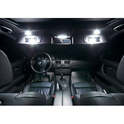 LED salono lempučių komplektas VW Golf5, Passat CC, Jetta, Touran-LED salono