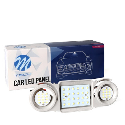 LED salono lempučių komplektas VW Golf 5/6, Tiguan, Passat CC galas-LED salono