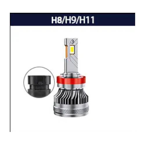 LED H8/H9/H11 lemputės 2vnt. +500% super light CANBUS-LED komplektai-Apšvietimas