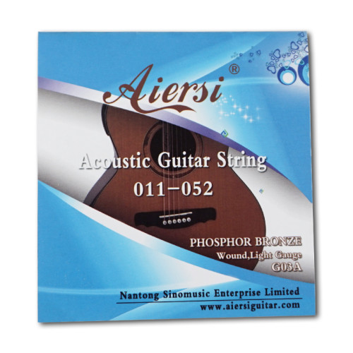 Stygų komplektas akustinei gitarai Aiersi G03A (phosphor bronze light)-Styginiai-Muzikos