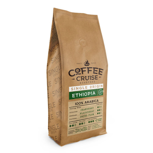 KAVOS PUPELĖS COFFEE CRUISE ETHIOPIA 1KG-Kava, kakava-MAISTO PREKĖS IR GĖRIMAI