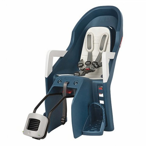 Dviračio kėdutė Polisport Guppy Maxi + RS, ant rėmo, su miego funkcija (mėlyna)-Kėdutės