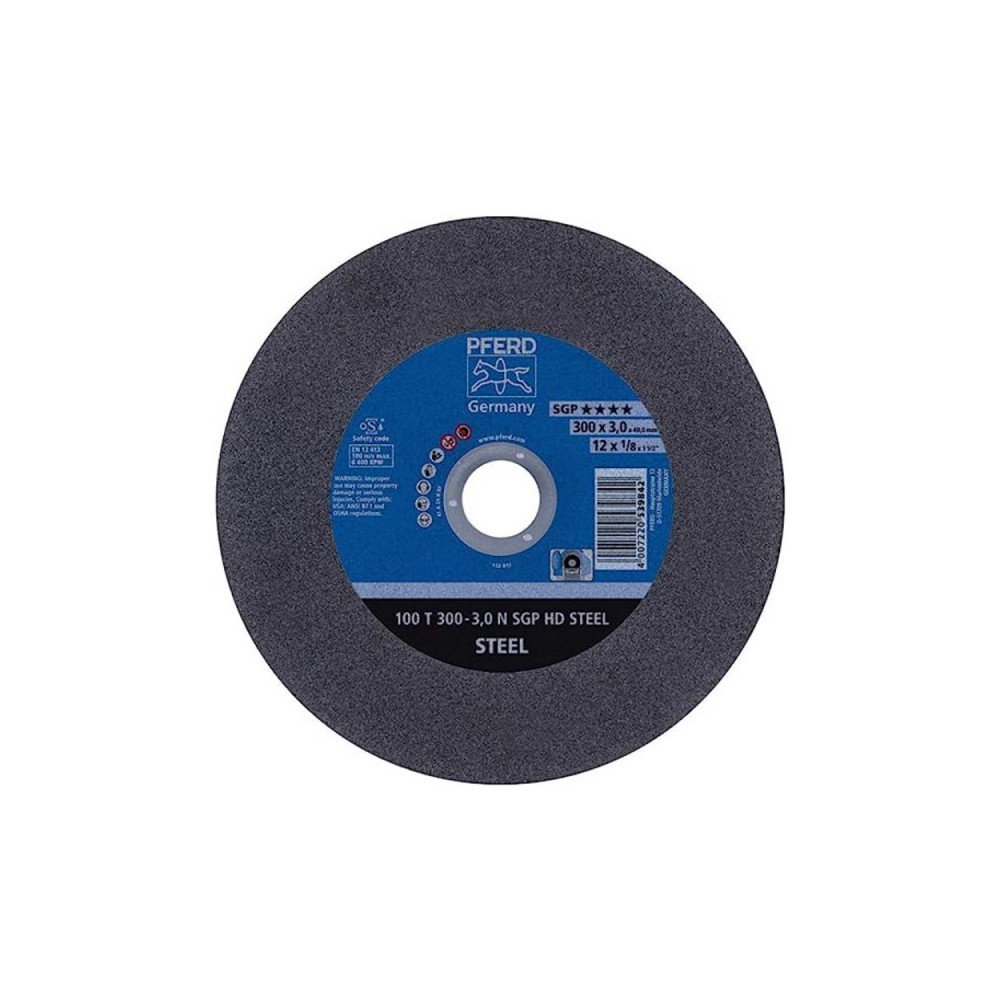 Pjovimo diskas PFERD 100 T300-3,0 A24 PS 40-Abrazyviniai metalo pjovimo diskai-Medžio ir