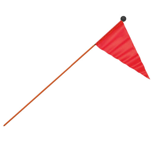 Vėliavėlė ant ašies (raudona/oranžinė)-Saugumas-Aksesuarai