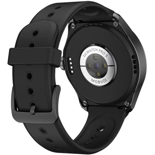 Išmanusis laikrodis Ticwatch Pro 5 GPS Obsidian Elite Edition Smart Watch, Black-Sportiniai