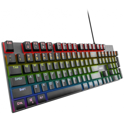 NOXO Retaliation Mechanical gaming keyboard, Blue switches, EN/RU-Gaming klaviatūros-Žaidimų