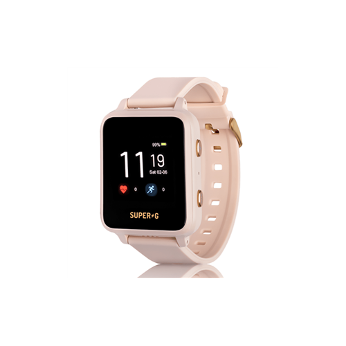 Gudrutis “Super-G Active Pro Pink”-Android laikrodžiai-Išmanieji laikrodžiai ir apyrankės