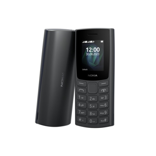 Mobilus telefonas NOKIA 105 (2023) Dual SIM TA-1557Charcoal-Mygtukiniai telefonai-Mobilieji