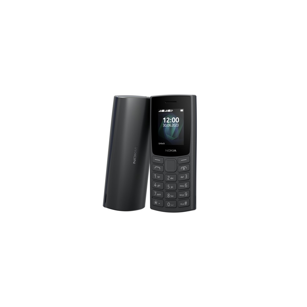 Mobilus telefonas NOKIA 105 (2023) Dual SIM TA-1557Charcoal-Mygtukiniai telefonai-Mobilieji
