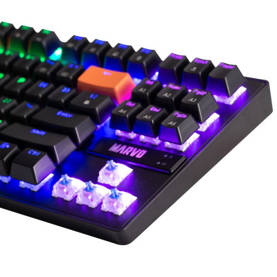 Klaviatūra Marvo KG901C RGB blue switch-Gaming klaviatūros-Žaidimų įranga