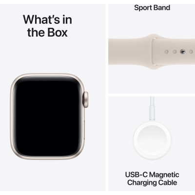 Išmanusis laikrodis Apple Watch SE GPS 40mm Starlight Aluminium Case with Starlight Sport Band