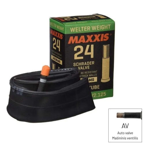 Kamera MAXXIS WELTER WEIGHT 24x1.5/2.5 AUTO-SV48mm-24&quot-Kameros