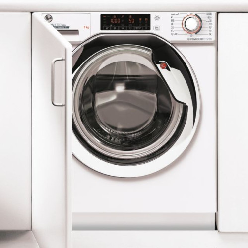 Įmontuojama skalbimo mašina Hoover HBWO69TAMCE-S-Skalbimo mašinos-Skalbimo ir rūbų priežiūros