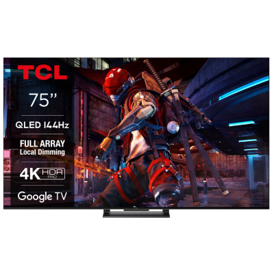 QLED TELEVIZORIUS TCL 75C745-55" ir daugiau-Televizoriai