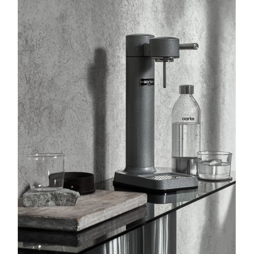 Gazuotų gėrimų gaminimo aparatas Aarke 3 Hammertone Grey-Priedai gazuokliams-Nealkoholiniai