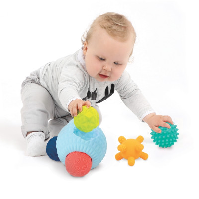 LUDI kamuoliukas dėlionė-LUDI žaislai mažyliams-Žaislai kūdikiams, vaikams