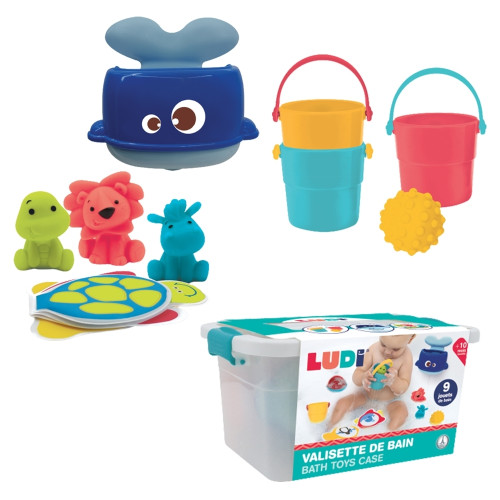 LUDI vandens žaidimo rinkinys-LUDI žaislai mažyliams-Žaislai kūdikiams, vaikams
