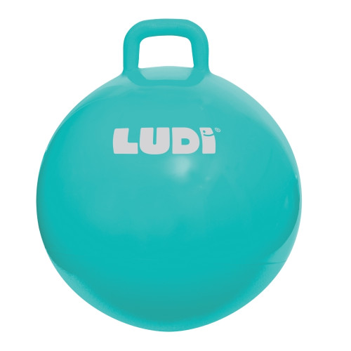 LUDI šokinėjimo kamuolys, mėlynas 55 cm-LUDI žaislai mažyliams-Žaislai kūdikiams, vaikams