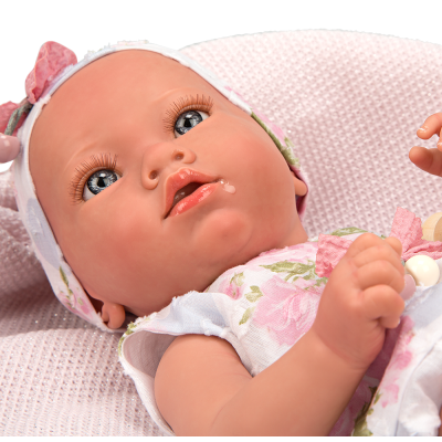 Reborn lėlytė Inna, mergaitė, 38 cm-Reborn lėlės-ARIAS Lėlės