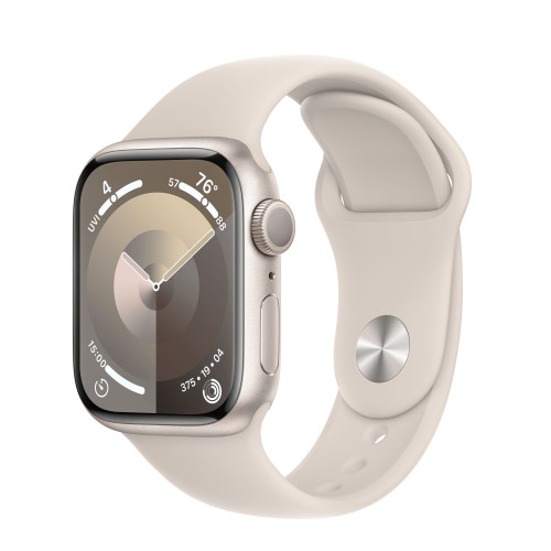 Išmanusis laikrodis Apple Watch Series 9 GPS 41mm Starlight Aluminium Case with Starlight