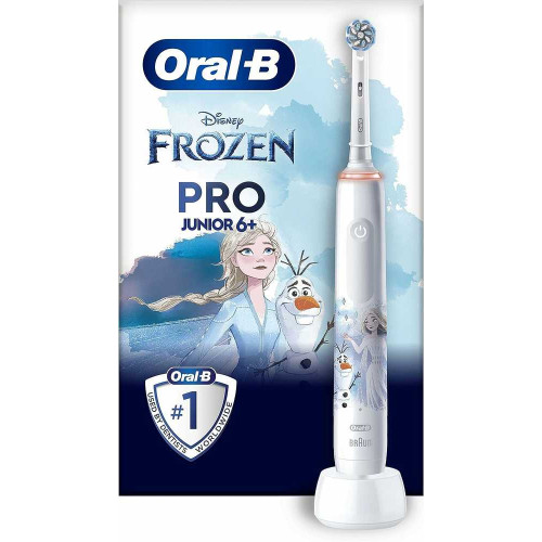 DANTŲ ŠEPETĖLIS BRAUN ORAL-B D505.513.Z3K Pro Series 3 Junior 6+ Frozen-Dantų šepetėliai-Dantų